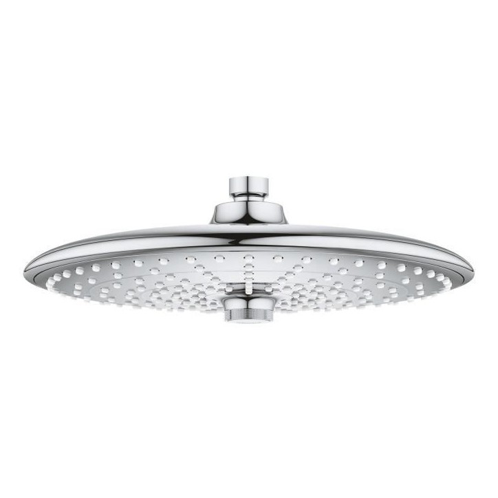 GROHE - Douche de tete Vitalio Joy 260 - 3 jets - chromé - raccords filetés 1/2 - économie d'eau GROHE - Douche de tete Vitalio Joy 260 - 3 jets - chromé - raccords filetés 1/2 - économie d'eau