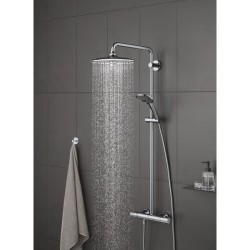 GROHE - Douche de tete Vitalio Joy 260 - 3 jets - chromé - raccords f