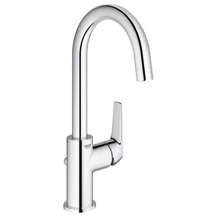 Robinet salle de bains - GROHE Start Flow - Mitigeur monocommande - Taille L - Chromé - Economie d'eau - 23811000 Robinet salle de bains - GROHE Start Flow - Mitigeur monocommande - Taille L - Chromé - Economie d'eau - 23811000