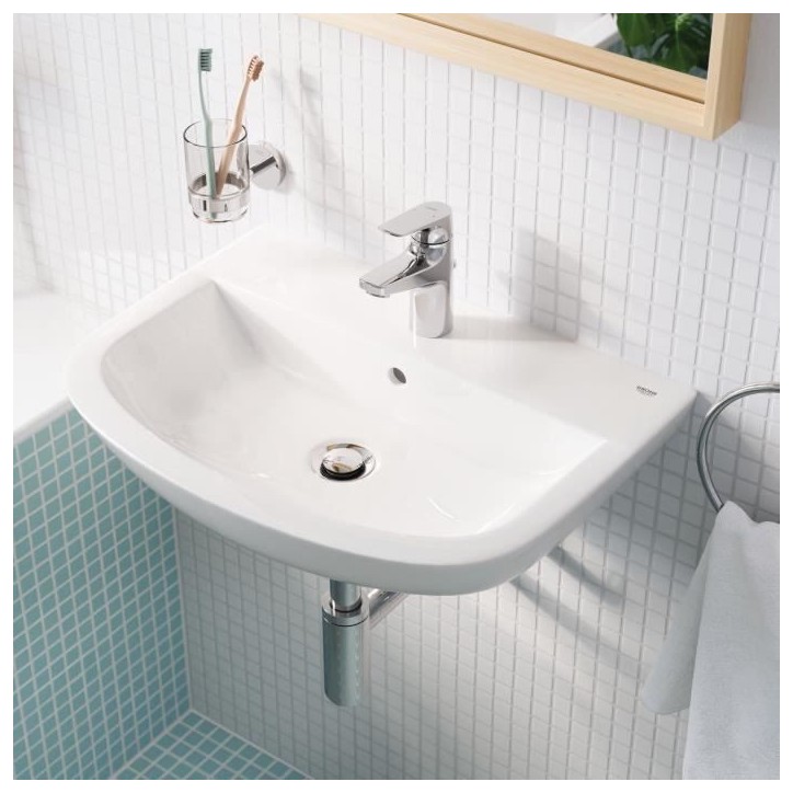 Mitigeur monocommande lavabo - GROHE Start Flow - Taille S - Chromé - Economie d'eau - 23809000 Mitigeur monocommande lavabo - GROHE Start Flow - Taille S - Chromé - Economie d'eau - 23809000