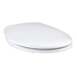 Abattant WC - GROHE - Bau Ceramic - Duroplast - Blanc alpin - SoftClos