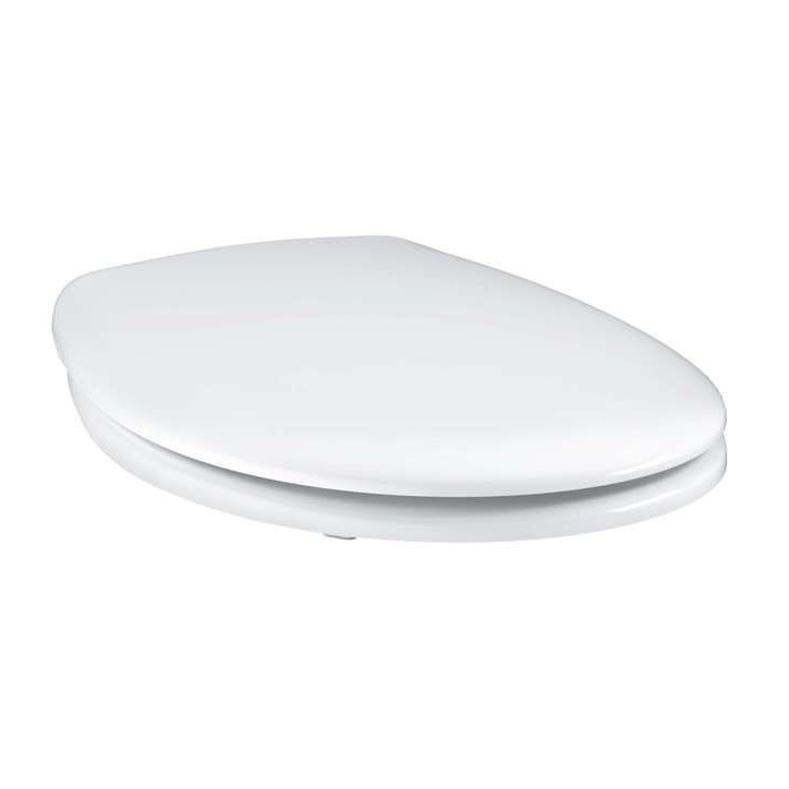 Abattant WC - GROHE - Bau Ceramic - Duroplast - Blanc alpin - SoftClose