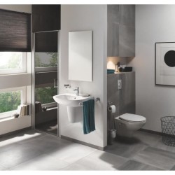 Abattant WC - GROHE - Bau Ceramic - Duroplast - Blanc alpin - SoftClos