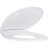 Abattant WC - GROHE - Bau Ceramic - Duroplast - Blanc alpin - SoftClos