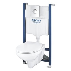 Pack Bâti support 5 en 1 - GROHE - Blanc - 1.13 m - Céramique - Cuve