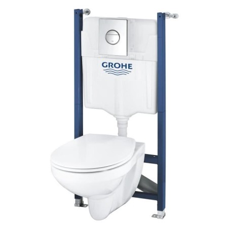 Pack Bâti support 5 en 1 - GROHE - Blanc - 1.13 m - Céramique - Cuve