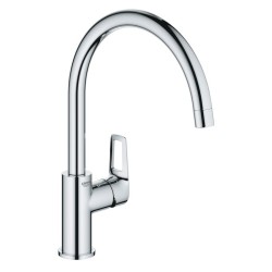Robinet de cuisine évier monocommande BAULOOP bec haut pivotant - GRO