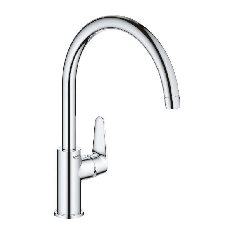 Mitigeur monocommande Evier - GROHE - 31554001 - Col de cygne - Chrom Mitigeur monocommande Evier - GROHE - 31554001 - Col de cygne - Chrom