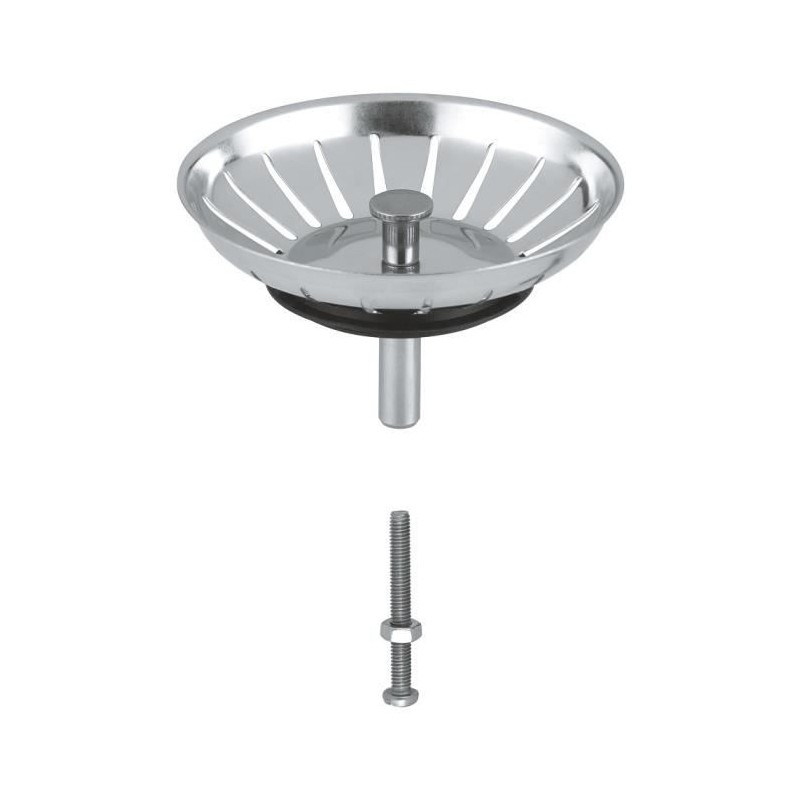 Vidage - GROHE - Bonde grille a évier - Inox - A grille - Intérieur