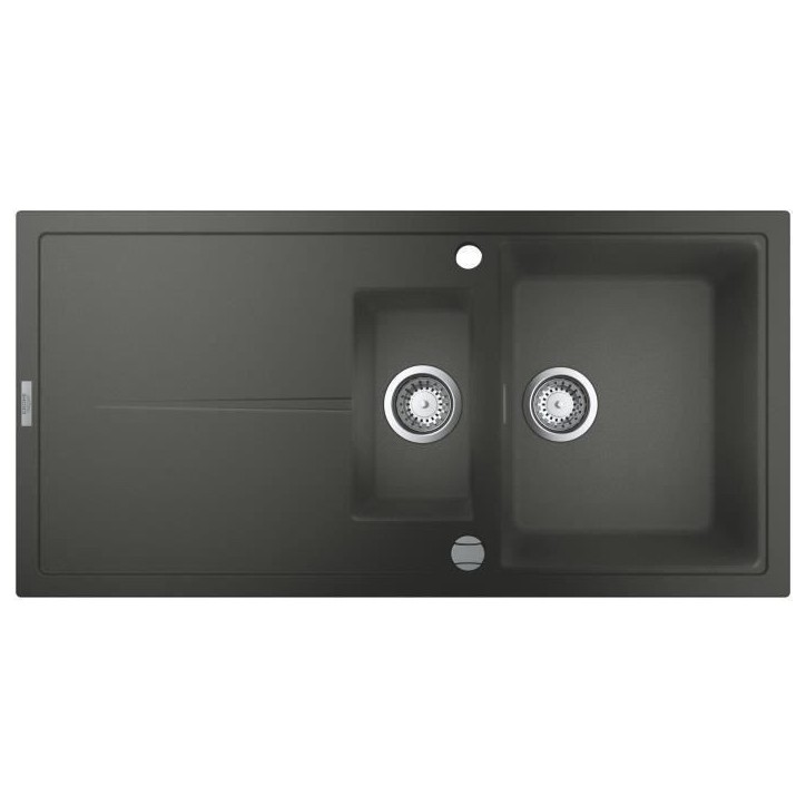 GROHE Evier composite avec égouttoir K400 1000 x 500 mm Gris granite 31642AT0 GROHE Evier composite avec égouttoir K400 1000 x 500 mm Gris granite 31642AT0