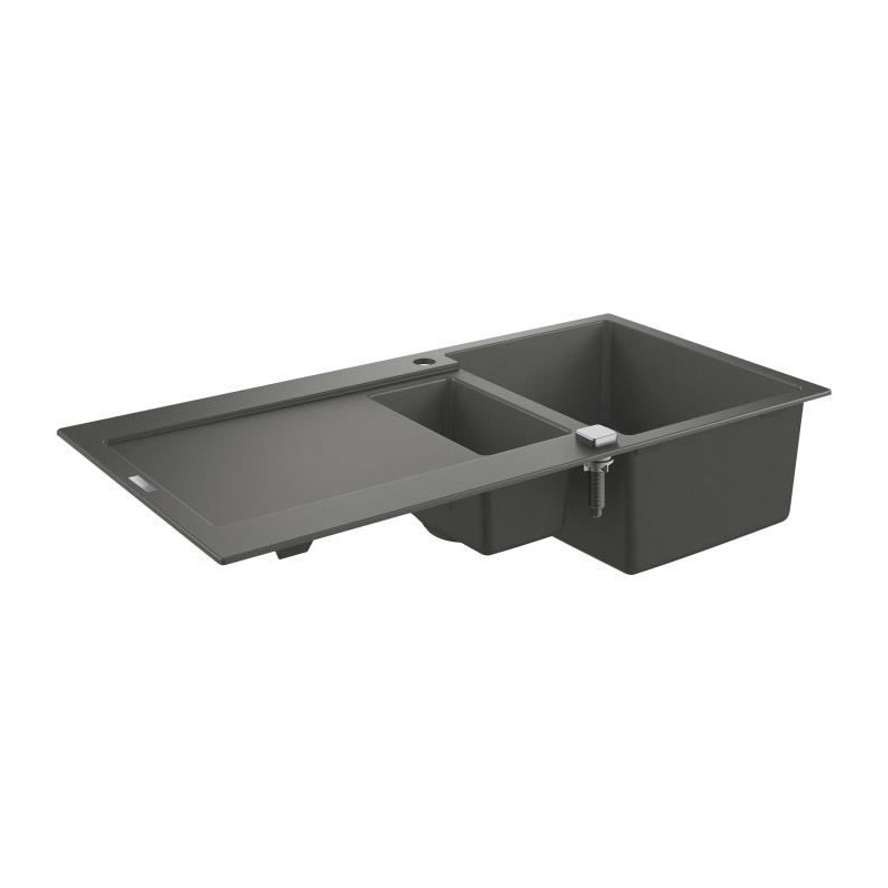 GROHE Evier de cuisine composite avec égouttoir K500, 1000 x 500 mm, GROHE Evier de cuisine composite avec égouttoir K500, 1000 x 500 mm,