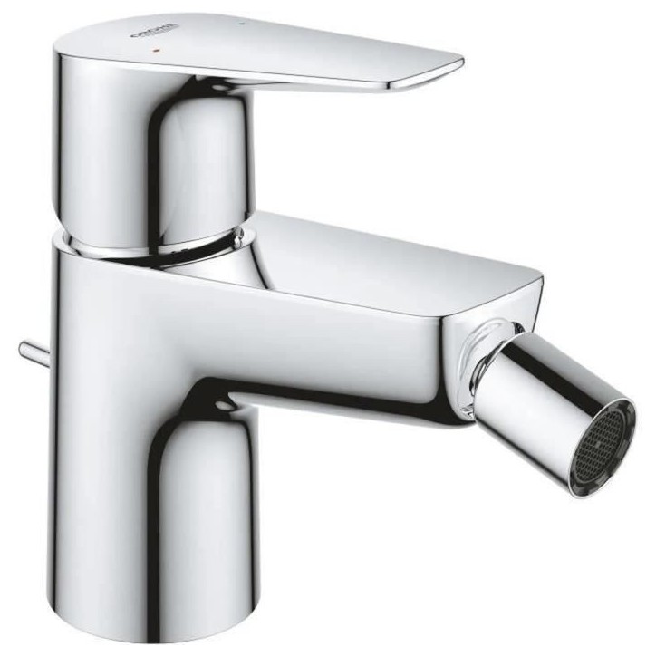 Mitigeur monocommande Bidet GROHE Start Edge - Tirette de vidage - Mousseur économique d'eau - Chromé Mitigeur monocommande Bidet GROHE Start Edge - Tirette de vidage - Mousseur économique d'eau - Chromé
