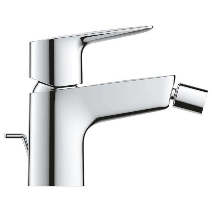 Mitigeur monocommande Bidet GROHE Start Edge - Tirette de vidage - Mousseur économique d'eau - Chromé Mitigeur monocommande Bidet GROHE Start Edge - Tirette de vidage - Mousseur économique d'eau - Chromé