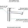 GROHE Robinet évier de cuisine Start curve, mousseur économique d'ea
