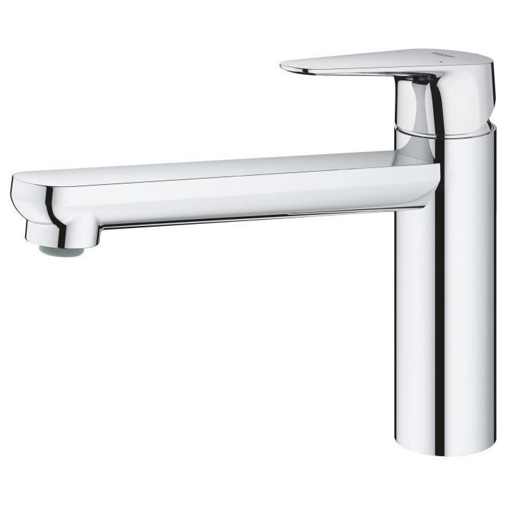 GROHE Robinet évier de cuisine Start curve, mousseur économique d'eau, sans tirette de vidage, bonde de vidage incluses, 31717 GROHE Robinet évier de cuisine Start curve, mousseur économique d'eau, sans tirette de vidage, bonde de vidage incluses, 31717