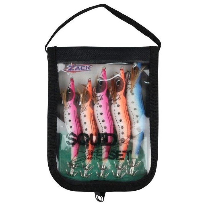 Kit 5 Turluttes - ZACK - 12 a 15 cm - 15 a 22 g