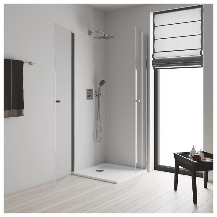GROHE - Vitalio Comfort 250 - Douche de tete carrée 250mm - Jet uniforme - Anti-calcaire GROHE - Vitalio Comfort 250 - Douche de tete carrée 250mm - Jet uniforme - Anti-calcaire