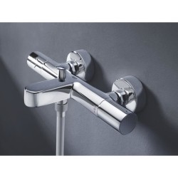 Mitigeur thermostatique bain douche GROHE Precision Get - Montage mura