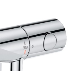 Mitigeur thermostatique bain douche GROHE Precision Get - Montage mura