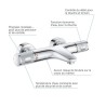 GROHE Mitigeur thermostatique douche Precision Feel, montage mural, in