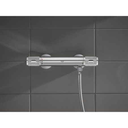 Mitigeur thermostatique Douche GROHE Precision Feel - Chromé - Economie d'eau - Métal