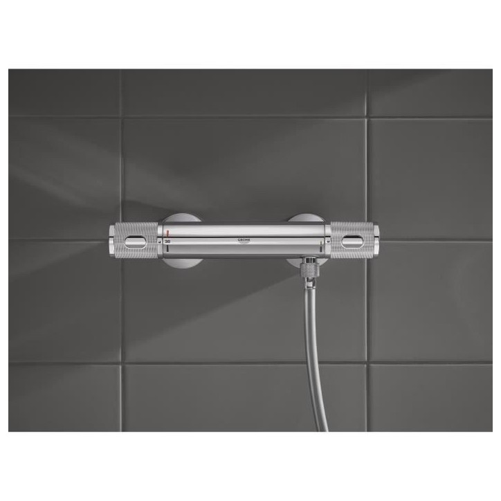 Mitigeur thermostatique Douche GROHE Precision Feel - Chromé - Economie d'eau - Métal Mitigeur thermostatique Douche GROHE Precision Feel - Chromé - Economie d'eau - Métal