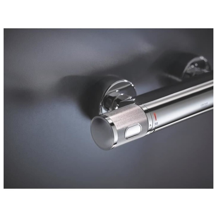 Mitigeur thermostatique Douche GROHE Precision Feel - Chromé - Economie d'eau - Métal Mitigeur thermostatique Douche GROHE Precision Feel - Chromé - Economie d'eau - Métal