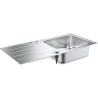 Evier - en acier inoxydable - inox - GROHE Evier - en acier inoxydable - inox - GROHE