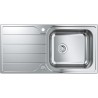 Evier - en acier inoxydable - inox - GROHE Evier - en acier inoxydable - inox - GROHE