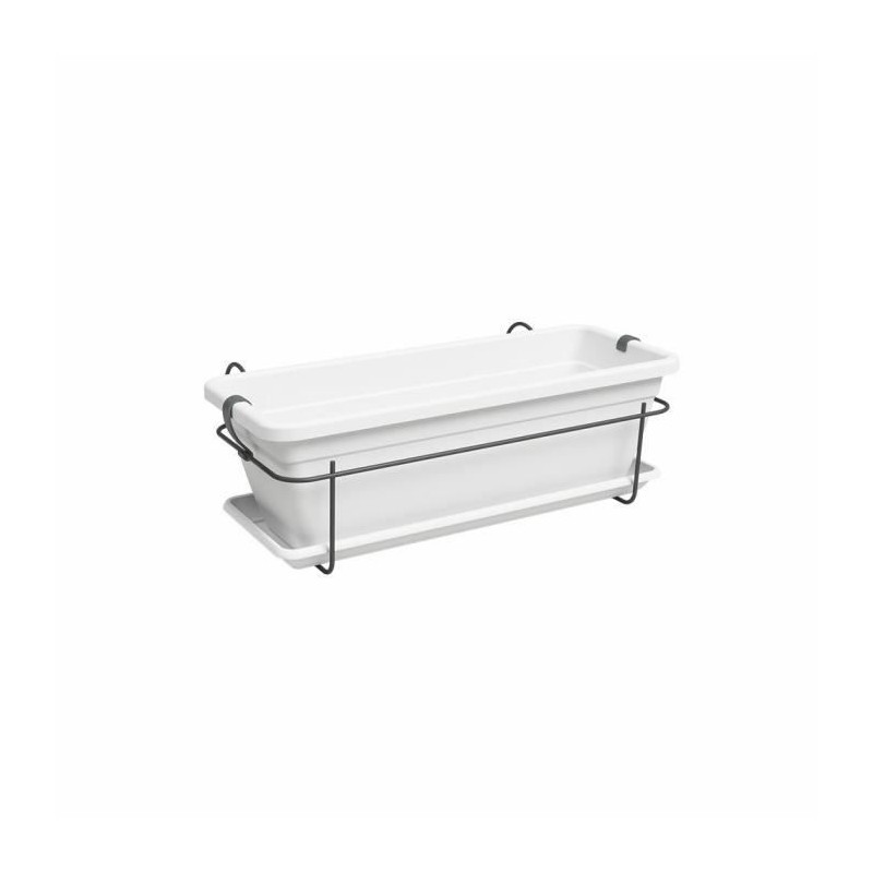 ARTEVASI Jardiniere VENEZIA balcon KIT - 50 ma - Blanc - 50 x 29 x 17, ARTEVASI Jardiniere VENEZIA balcon KIT - 50 ma - Blanc - 50 x 29 x 17,