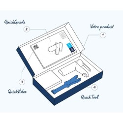 Mitigeur lavabo GROHE Quickfix Start 2021 avec tirette et vidage taill