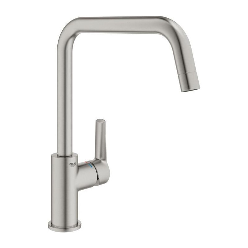 Mitigeur monocommande Evier - GROHE - Supersteel - Pivotant - Hauteur Mitigeur monocommande Evier - GROHE - Supersteel - Pivotant - Hauteur