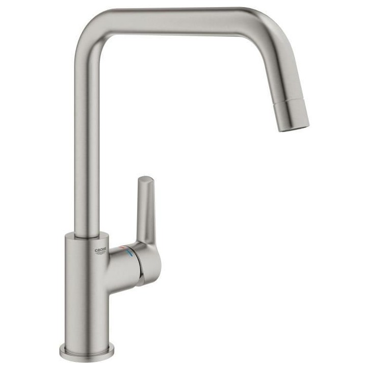 Mitigeur monocommande Evier - GROHE - Supersteel - Pivotant - Hauteur 310mm Mitigeur monocommande Evier - GROHE - Supersteel - Pivotant - Hauteur 310mm