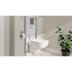 Pack Bâti support 5 en 1 - GROHE - Blanc - 1.13 m - Céramique - Cuve