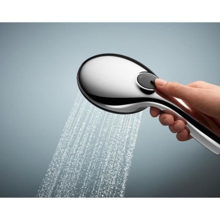 Pommeau de douche - GROHE Vitalio Start 110 26031001 - 3 jets (Pluie/Stimulant/Massage) - Sélection facile - Economie d'eau -Ch