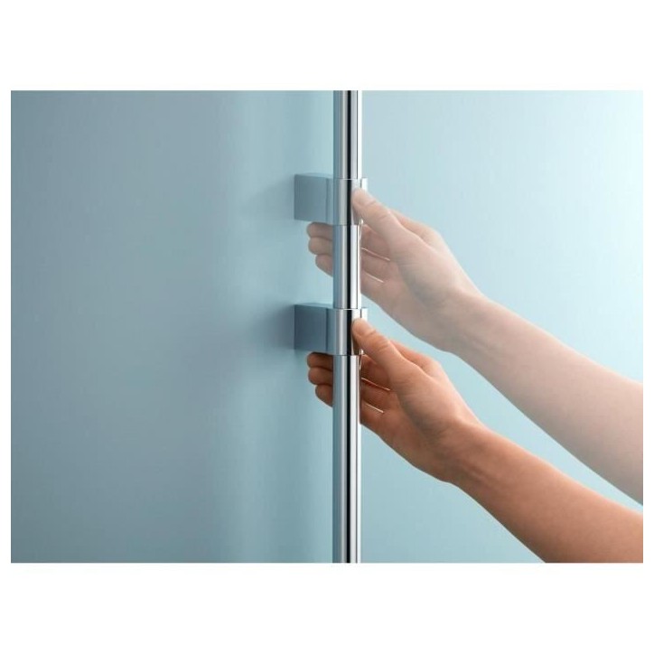 Barre de douche - GROHE Vitalio Universal 27724001 - 60cm - Ø 22 mm - Fixation supérieure réglable - A coller ou a visser - C