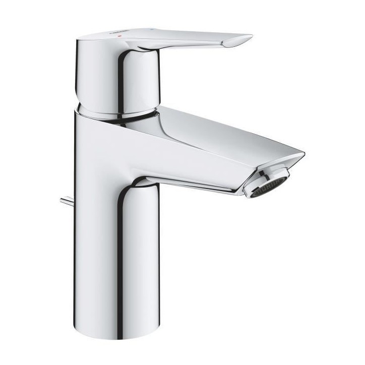 Mitigeur monocommande Lavabo GROHE QUICKFIX Start - Chromé - Economie d'eau - Installation facile