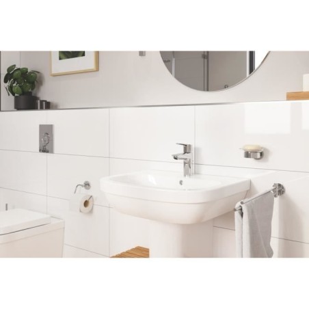 Mitigeur monocommande Lavabo GROHE QUICKFIX Start - Chromé - Economie d'eau - Installation facile