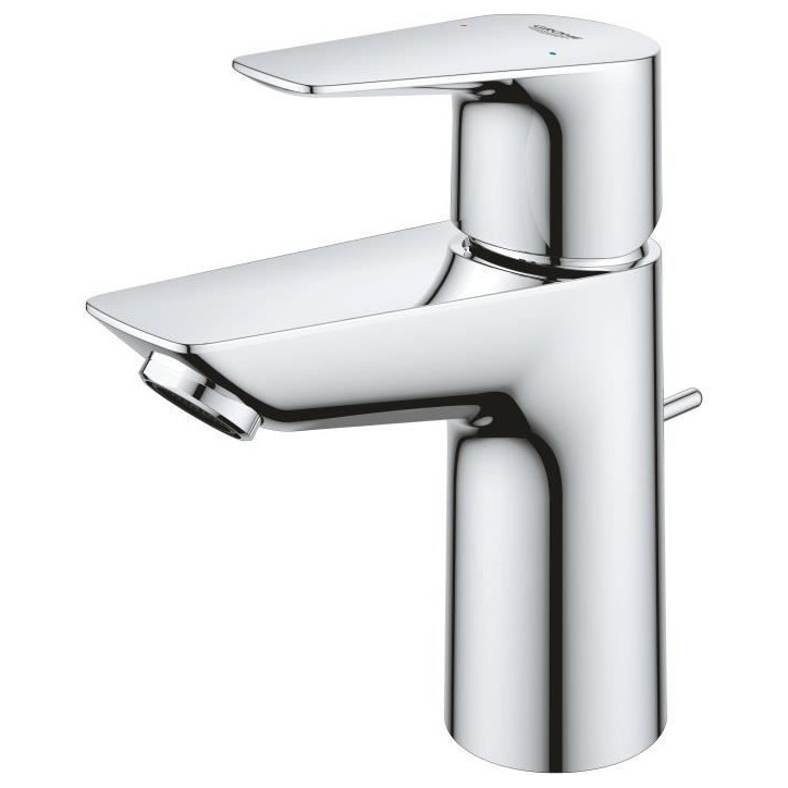 Mitigeur monocommande Lavabo GROHE - Taille S - Métal - Droit - Economie d'eau - Chromé Mitigeur monocommande Lavabo GROHE - Taille S - Métal - Droit - Economie d'eau - Chromé