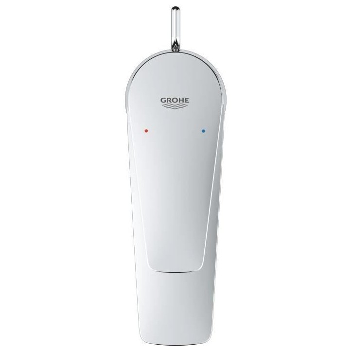 Mitigeur monocommande Lavabo GROHE - Taille S - Métal - Droit - Economie d'eau - Chromé Mitigeur monocommande Lavabo GROHE - Taille S - Métal - Droit - Economie d'eau - Chromé