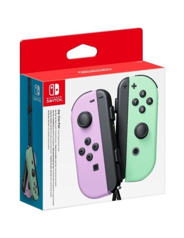 Paire de manettes Joy-Con Violet Pastel & Vert Pastel pour Nintendo Switch