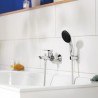 Mitigeur monocommande Bain / Douche - GROHE - Start Edge - Chromé - E