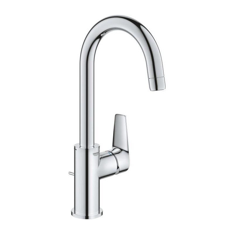 Mitigeur monocommande Lavabo GROHE - Taille L - Col de cygne - Chromé Mitigeur monocommande Lavabo GROHE - Taille L - Col de cygne - Chromé