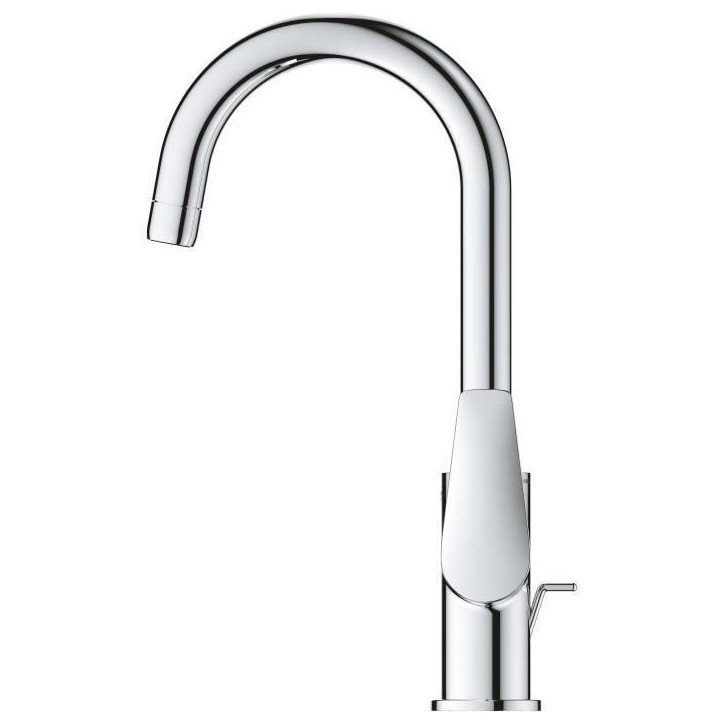Mitigeur monocommande Lavabo GROHE - Taille L - Col de cygne - Chromé