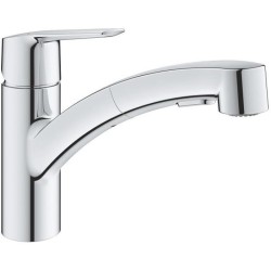 GROHE QUICKFIX Start Robinet de cuisine évier, douchette extractible,