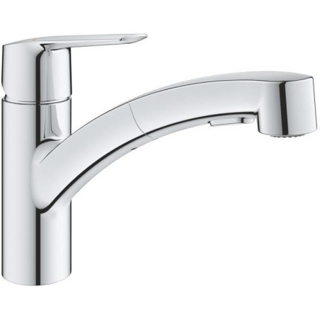 GROHE QUICKFIX Start Robinet de cuisine évier, douchette extractible,