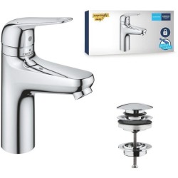 Mitigeur monocommande - GROHE - 24327001 - Lavabo Swift - Avec sécuri