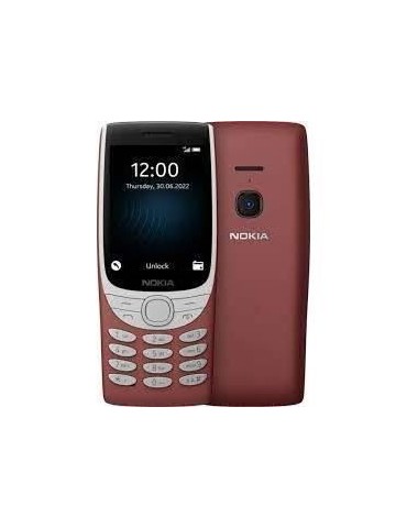 Téléphone mobile Nokia 8210 4G sans casque - Blanc - Lecteur MP3 et radio FM intégrés - Batterie 1000 mAh