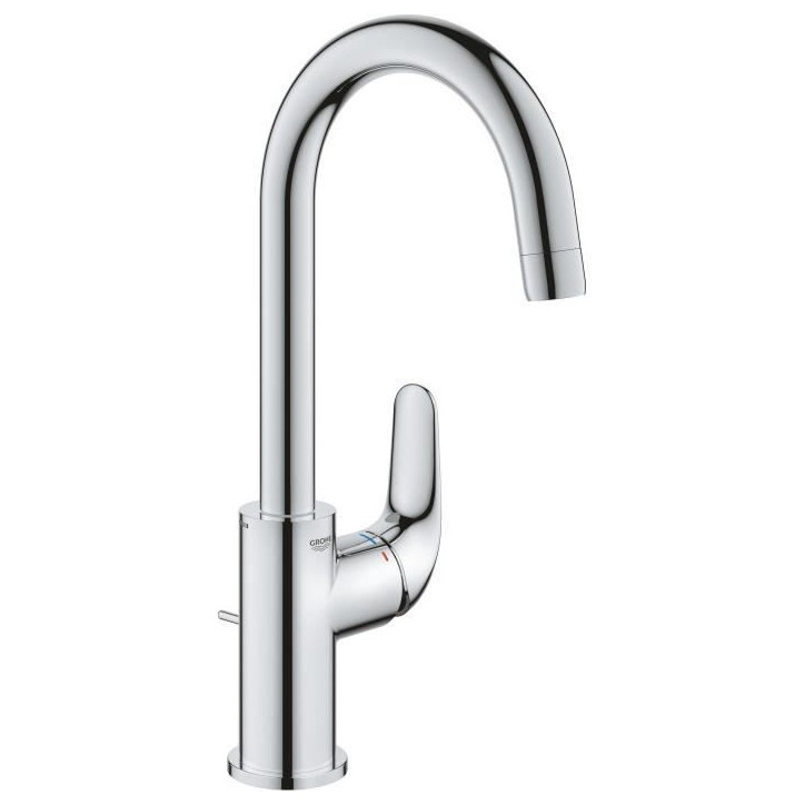 Mitigeur monocommande lavabo - GROHE Swift - 24330001 - Chromé - Taille L - Bec haut - Economie d'eau Mitigeur monocommande lavabo - GROHE Swift - 24330001 - Chromé - Taille L - Bec haut - Economie d'eau