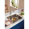 Robinet filtrant de cuisine - Supersteel - Filtration de l'eau - Bec h